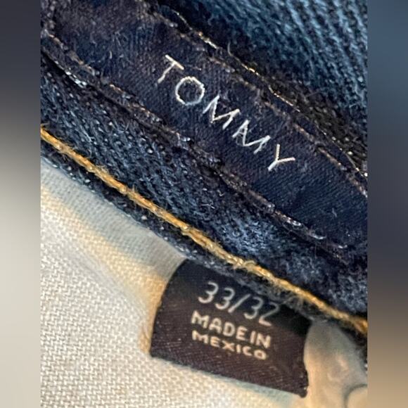 Tommy Hilfiger Straight Leg Medium Wash Denim Jeans 33x32 - Picture 5 of 7